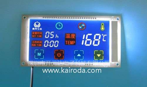 LCD彩屏显示器触摸带定时调温负离子温度控制板设计开发